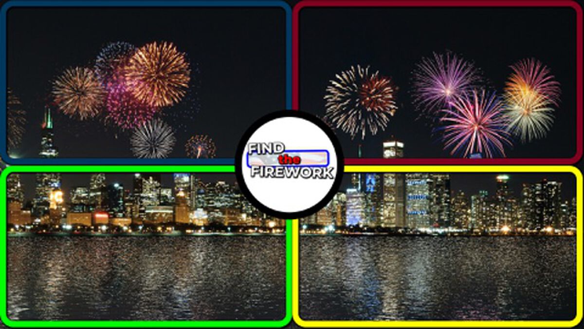 Find the Firework - 4 Corners Game image number null
